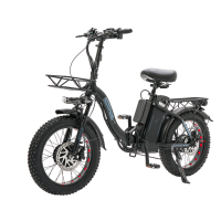 Электровелосипед Minako F11 Dual черный